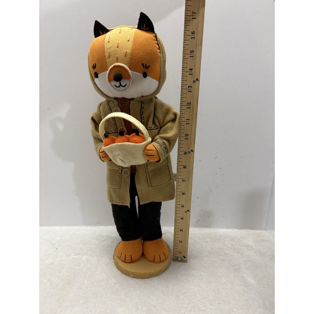 Hyde & Eek Tall Fox Hoodie Jacket Felt Fall Halloween Standing Decor Target - Picture 6 of 7